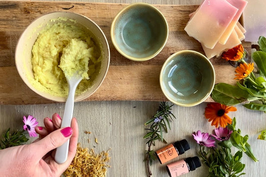 Citrus Whipped Sugar Scrub Recipe