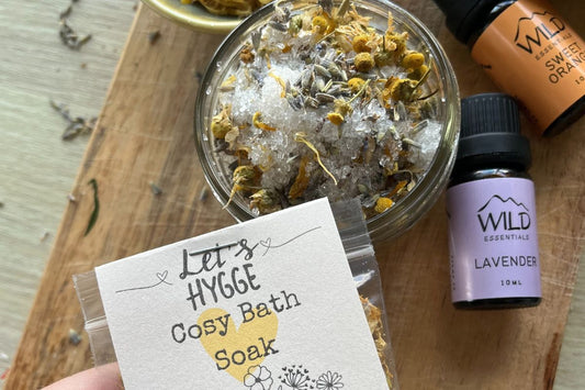 Cosy Hygge Bath Soak Recipe with Sweet Orange