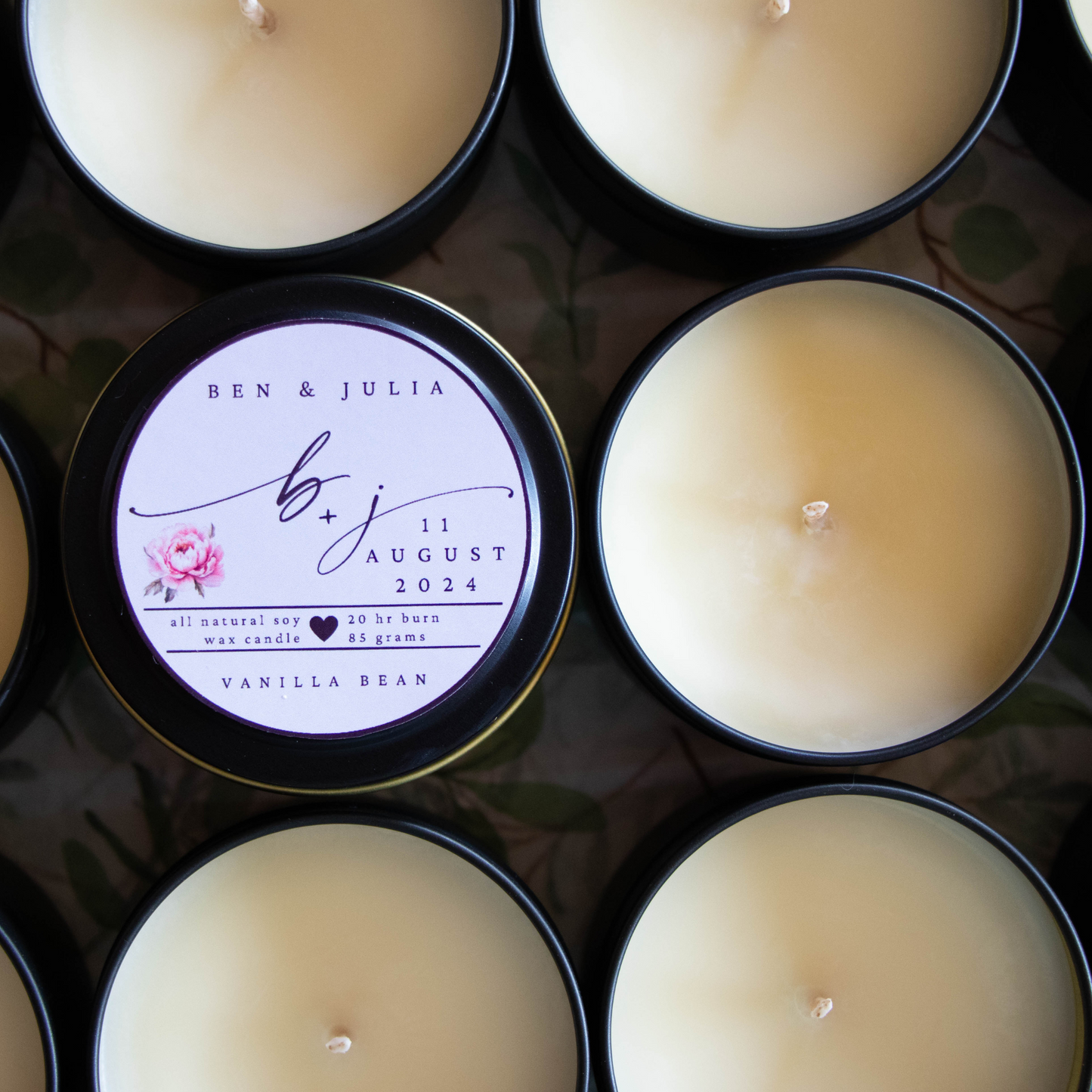 Wedding Favour Candles