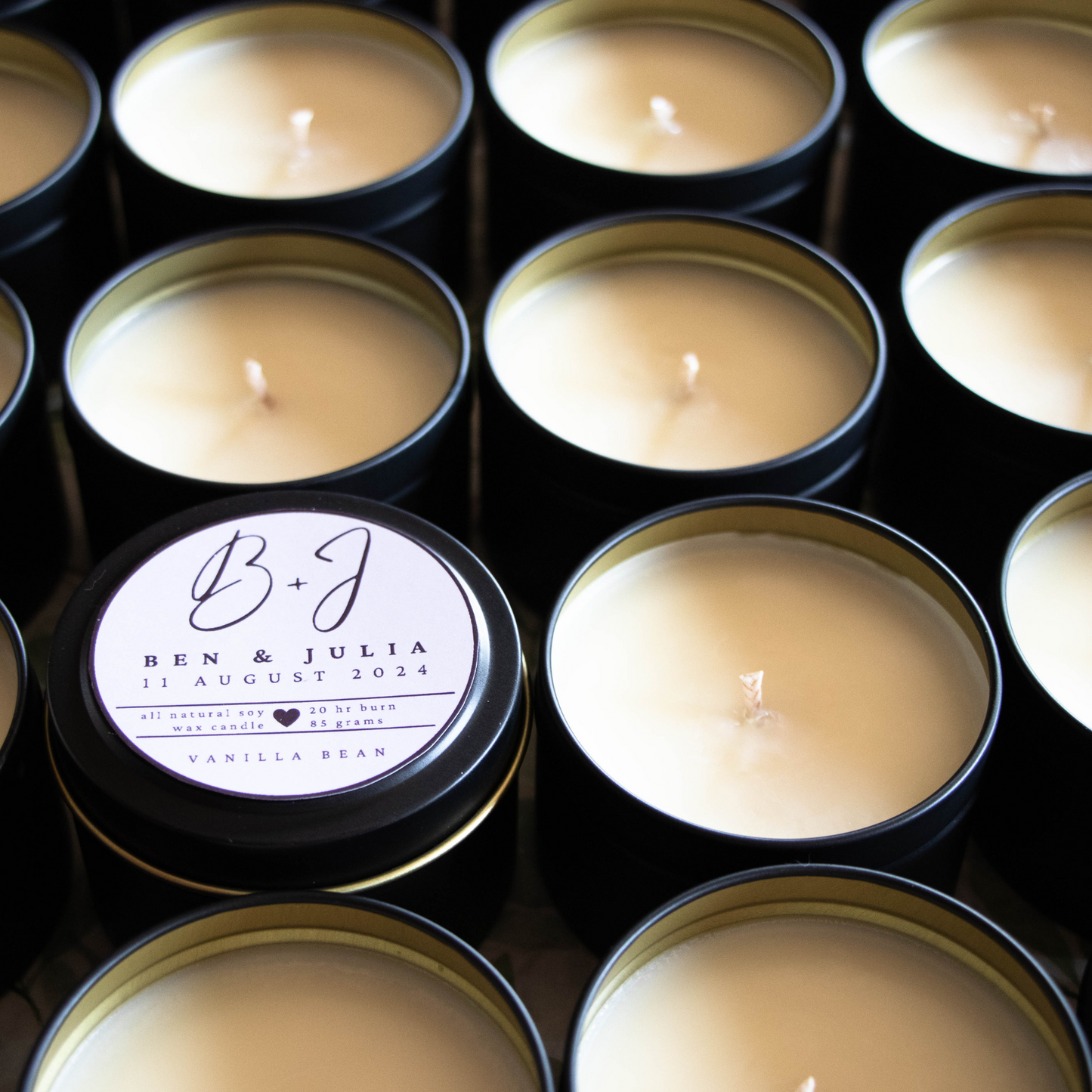 Wedding Favour Candles