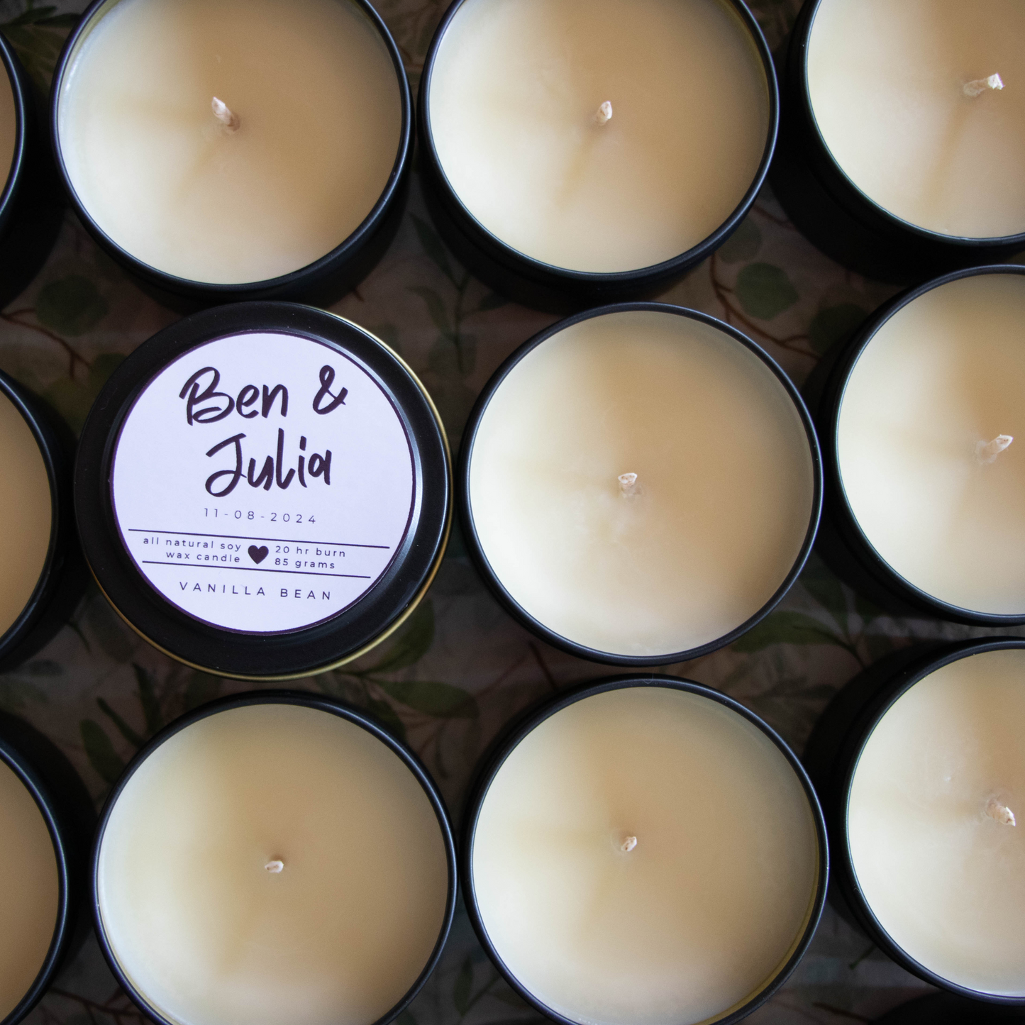 Wedding Favour Candles