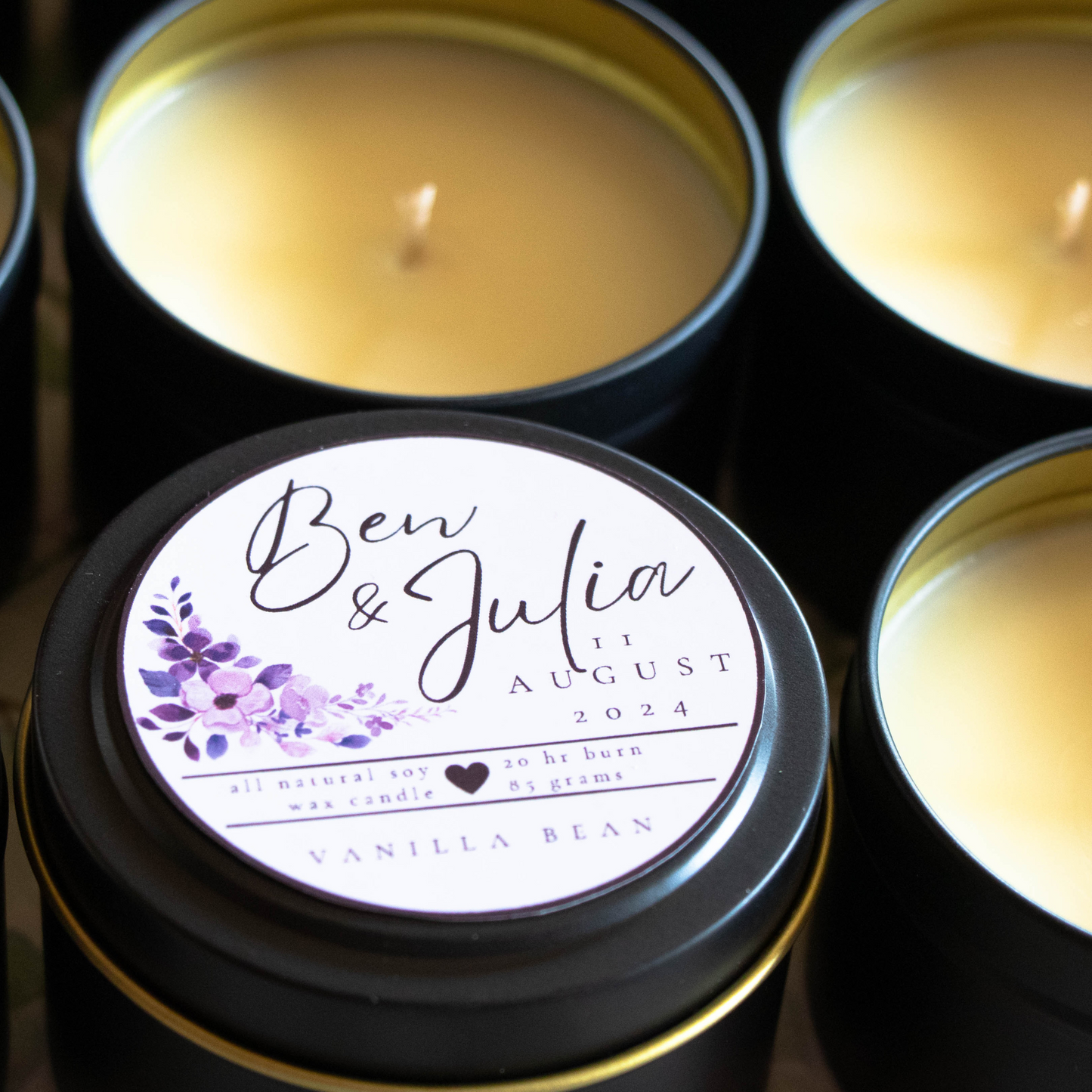 Wedding Favour Candles