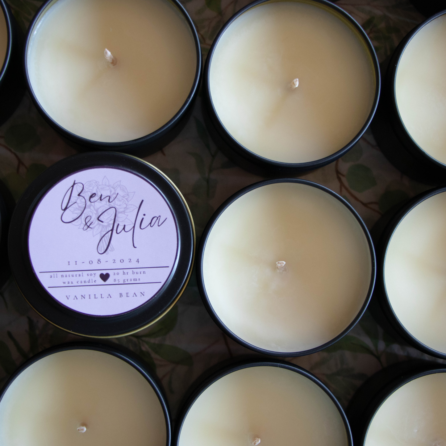 Wedding Favour Candles