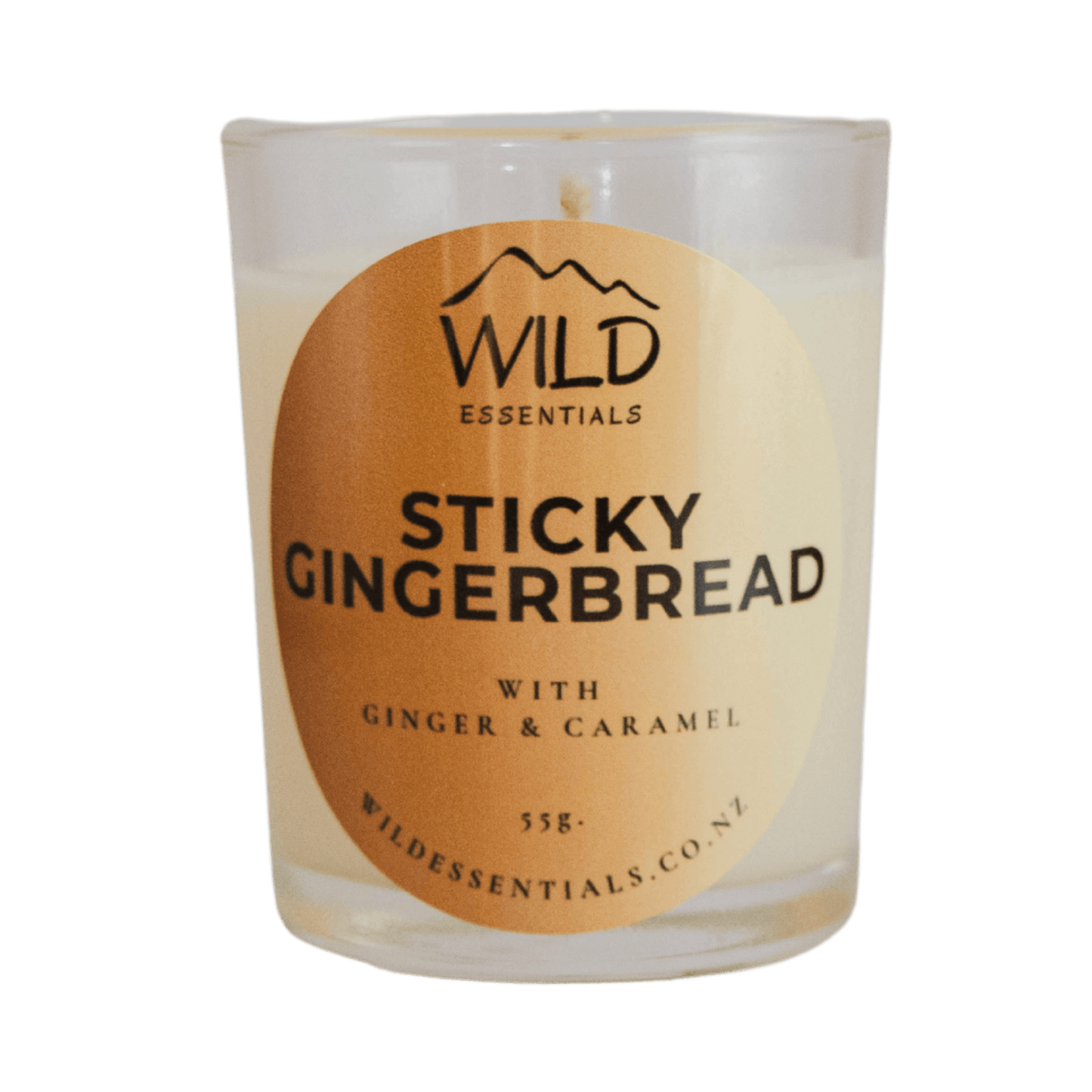 Sticky Gingerbread Mini Candle - Ginger & Caramel