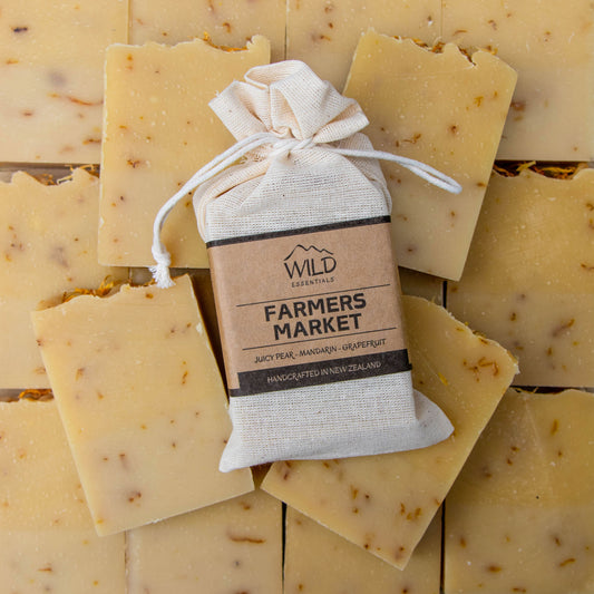 Photo of the Farmers Market Bar Soap handcrafted by Wild Essentials