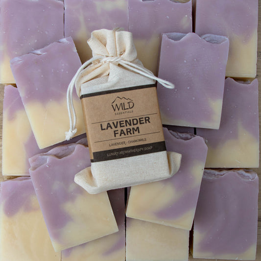 Photo of the Lavender Farm Bar Soap handcrafted by Wild Essentials