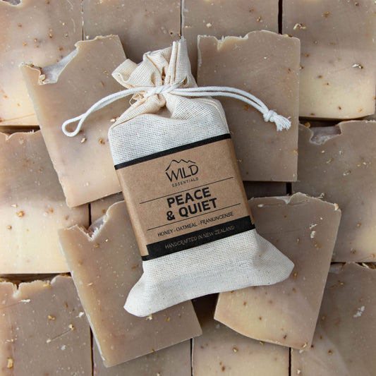 Photo of the Peace & Quiet Bar Soap handcrafted by Wild Essentials