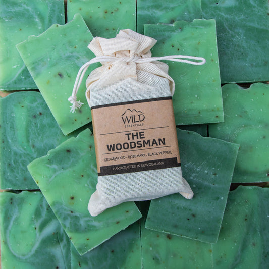 Photo of The Woodsman Bar Soap handcrafted by Wild Essentials